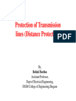 Protection of Transmission Lines (Distance Protection)