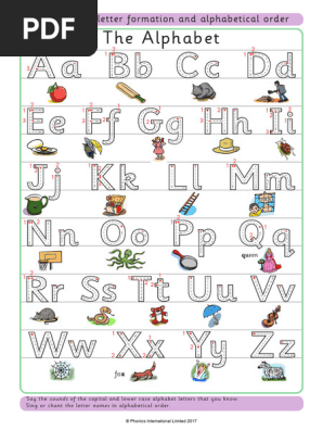 Tabletop Alphabet
