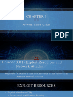 Chapter 03 - Network Attacks - Handout