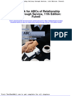 Full Download Test Bank For Abcs of Relationship Selling Through Service 11th Edition Futrell PDF Full Chapter