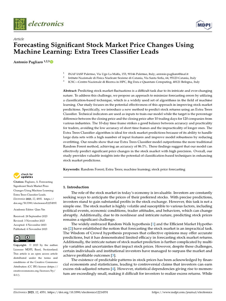 forecasting-significant-stock-market-price-changes-pdf-analysis