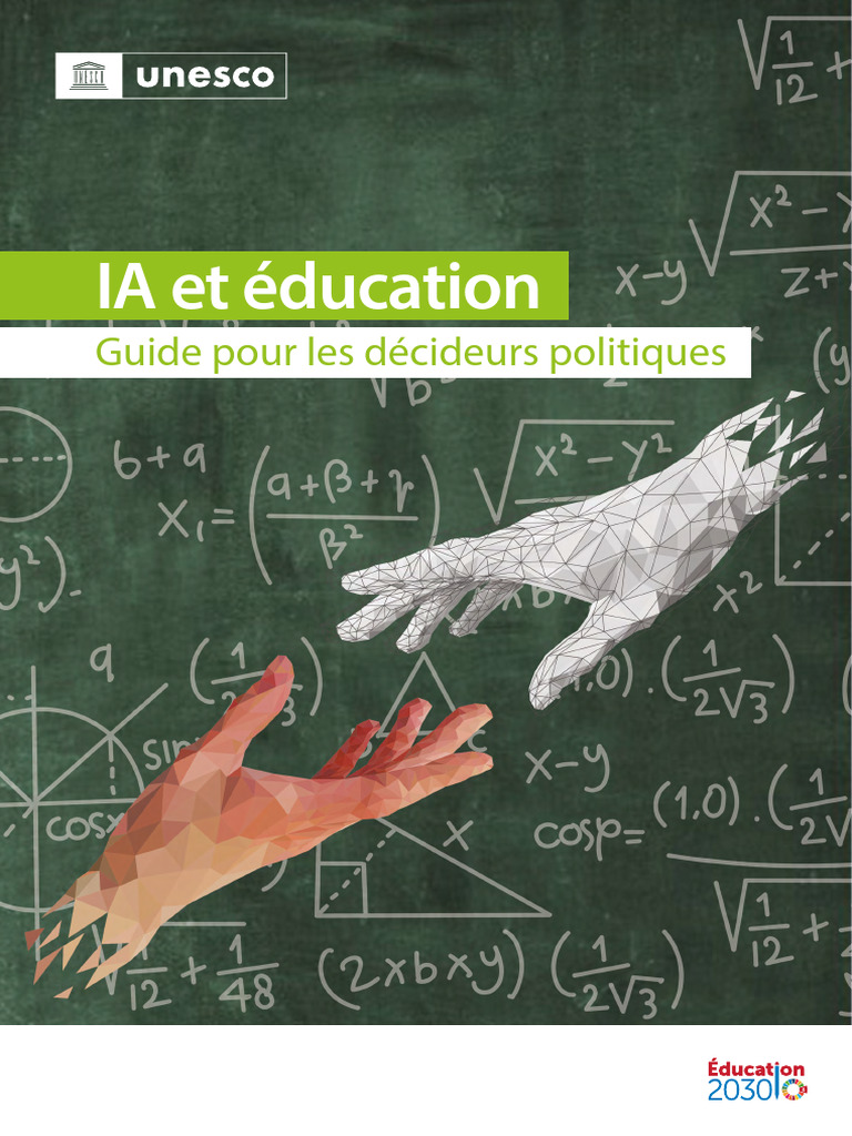 IA Et Éducation: Guide Pour Les Décideurs Politiques | PDF