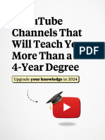 7 YouTube Channels That Will Transform Your Life in 2024