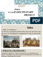 Social Science Inter-Disciplinary Project