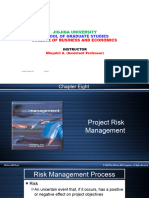 Chapter Eight Project Risk Management