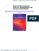 Full Download Test Bank For Neuroscience Fundamentals For Rehabilitation 4th Edition by Lundy Ekman PDF Full Chapter