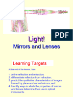 Light Mirrors and Lenses