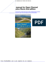 Full Download Solution Manual For Open Channel Hydraulics Sturm 2nd Edition PDF Full Chapter