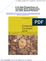 Full download Test Bank for New Perspectives on Computer Concepts 2018 Introductory 20th Edition June Jamrich Parsons pdf full chapter