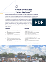 Fortem Portable Event Surveillance Datasheet
