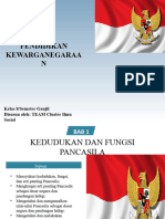 PKN BAB 1 Kedudukan Dan Fungsi Pancasila