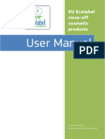 User Manual Cosmetics
