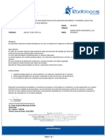 Radiografia de Vias Digestivas Altas (Esofago Estomago y Duodeno) (Adultos)