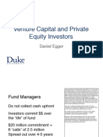 Venture Capital and Private Equity Investors