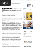 Construção Mercado _ Artigo_ BIM e as universidades - Formação de recursos humanos devidamente familiarizados com os novos paradigmas que o BIM pressupõe é essencial e urgente