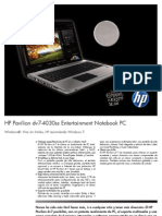 HP Pavilion dv7-4030ss Entertainment Notebook PC