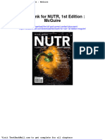 Full Download Test Bank For Nutr 1st Edition Mcguire PDF Full Chapter