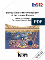 Module 7 The Human Person in Society