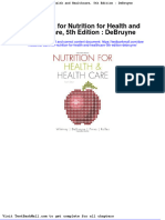 Full Download Test Bank For Nutrition For Health and Healthcare 5th Edition Debruyne PDF Full Chapter