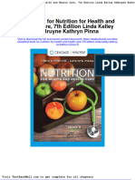 Full Download Test Bank For Nutrition For Health and Health Care 7th Edition Linda Kelley Debruyne Kathryn Pinna 2 PDF Full Chapter
