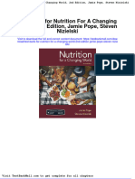 Full Download Test Bank For Nutrition For A Changing World 2nd Edition Jamie Pope Steven Nizielski PDF Full Chapter
