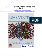 Full Download Chemistry 12th Edition Chang Test Bank PDF Full Chapter