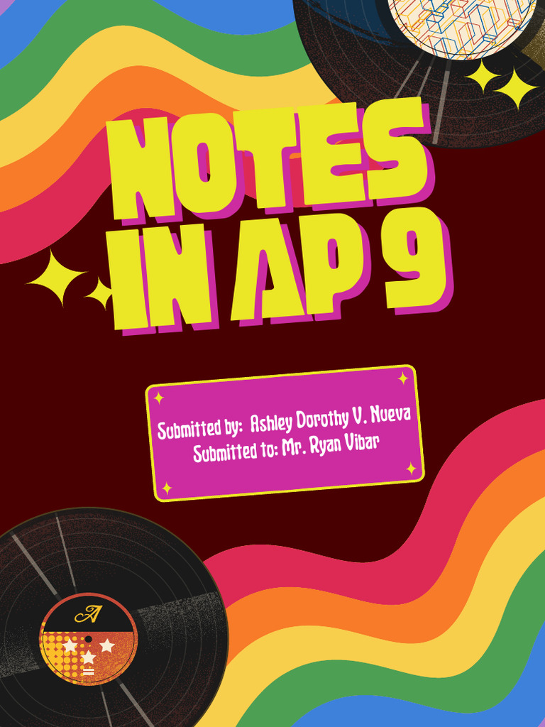 Ap 9 Q3 Notes | PDF