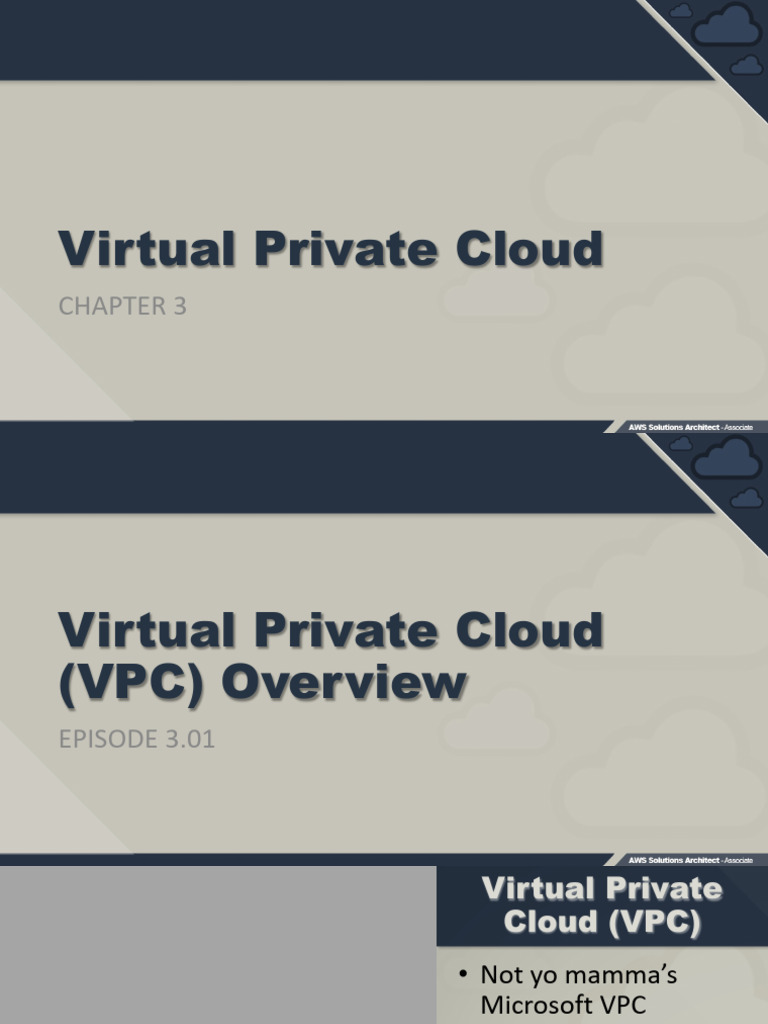 Virtual Private Cloud (VPC) Guide | PDF | Ip Address | Gateway ...