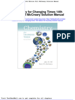 Full Download Chemistry For Changing Times 14th Edition Hill Mccreary Solution Manual PDF Full Chapter