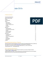Leimholzbinder D10+: Inhaltsverzeichnis