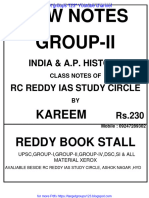 TM Indian History by Kareem Sir RC Reddy