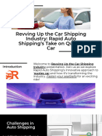 Revving Up The Car Shipping Industry: Rapid Auto Shipping's Take On Quotes Car