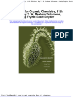Full Download Test Bank For Organic Chemistry 11th Edition by T W Graham Solomons Craig Fryhle Scott Snyder PDF Full Chapter