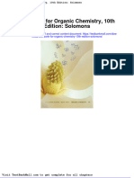 Full Download Test Bank For Organic Chemistry 10th Edition Solomons PDF Full Chapter