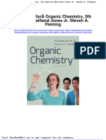 Full Download Test Bank For Organic Chemistry 5th Edition Maitland Jones JR Steven A Fleming PDF Full Chapter