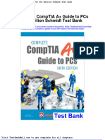 Full Download Complete Comptia A Guide To Pcs 6th Edition Schmidt Test Bank PDF Full Chapter