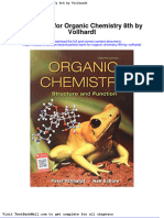 Full Download Test Bank For Organic Chemistry 8th by Vollhardt PDF Full Chapter