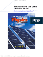 Full download Conceptual Physics Hewitt 12th Edition Solutions Manual pdf full chapter