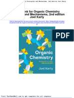 Full Download Test Bank For Organic Chemistry Principles and Mechanisms 2nd Edition Joel Karty PDF Full Chapter