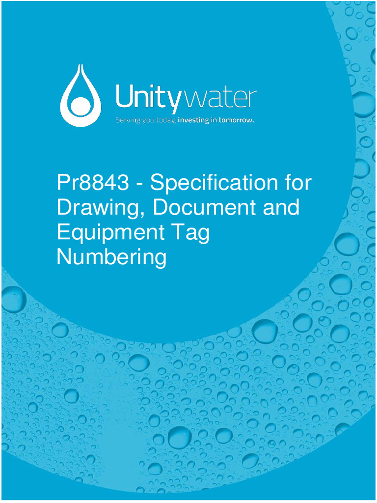 Drawing and Equipment Tag Numbering Guide | PDF | Pumping Station ...