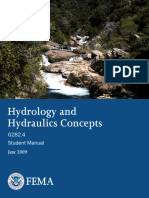 G 282.4 Hydrology and Hydraulics Concepts Student Manual