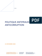 Anti Fraud Bribery and Corruption Policy Approved 21.12.2020 Updated 13.08.2021 FR 1