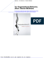 Full Download Test Bank For Organizational Behavior 5th Edition Steven Mcshane PDF Full Chapter