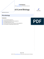 Microbiology A Level Notes