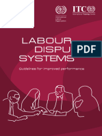Labour Dispute Systems: Guidelines For Improved Performance
