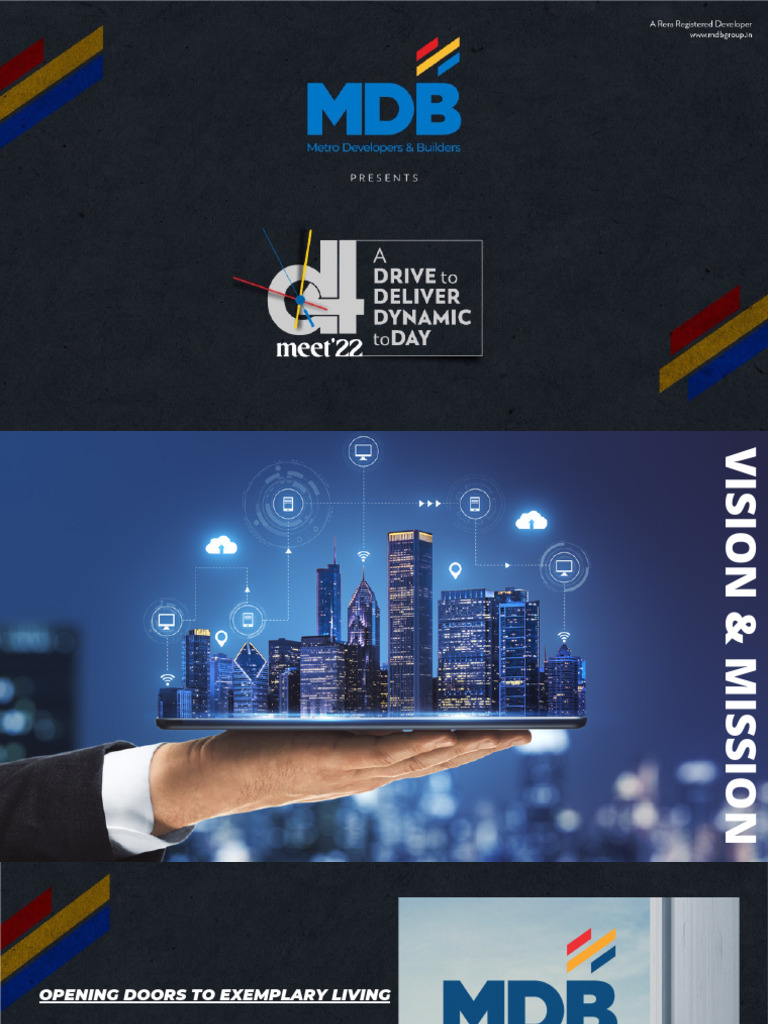MDB Group: Vision for Sustainable Living | PDF