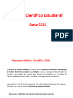 Presentación Merito Cientifico Rectoria