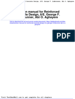 Full Download Solution Manual For Reinforced Concrete Design 8 e George F Limbrunner Abi o Aghayere PDF Full Chapter