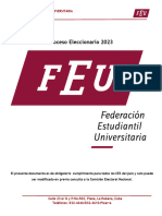 FEU Elecciones 2023
