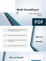 Multi-Threading in C